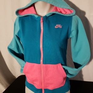 Kids large Nike full zip hoodie